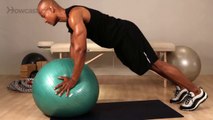 How to Do an Exercise Ball Push-Up  Chest Workout