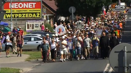 30. Piesza Pielgrzymka Łomżyńska na Jasną Górę Ostrów Mazowiecka 2014