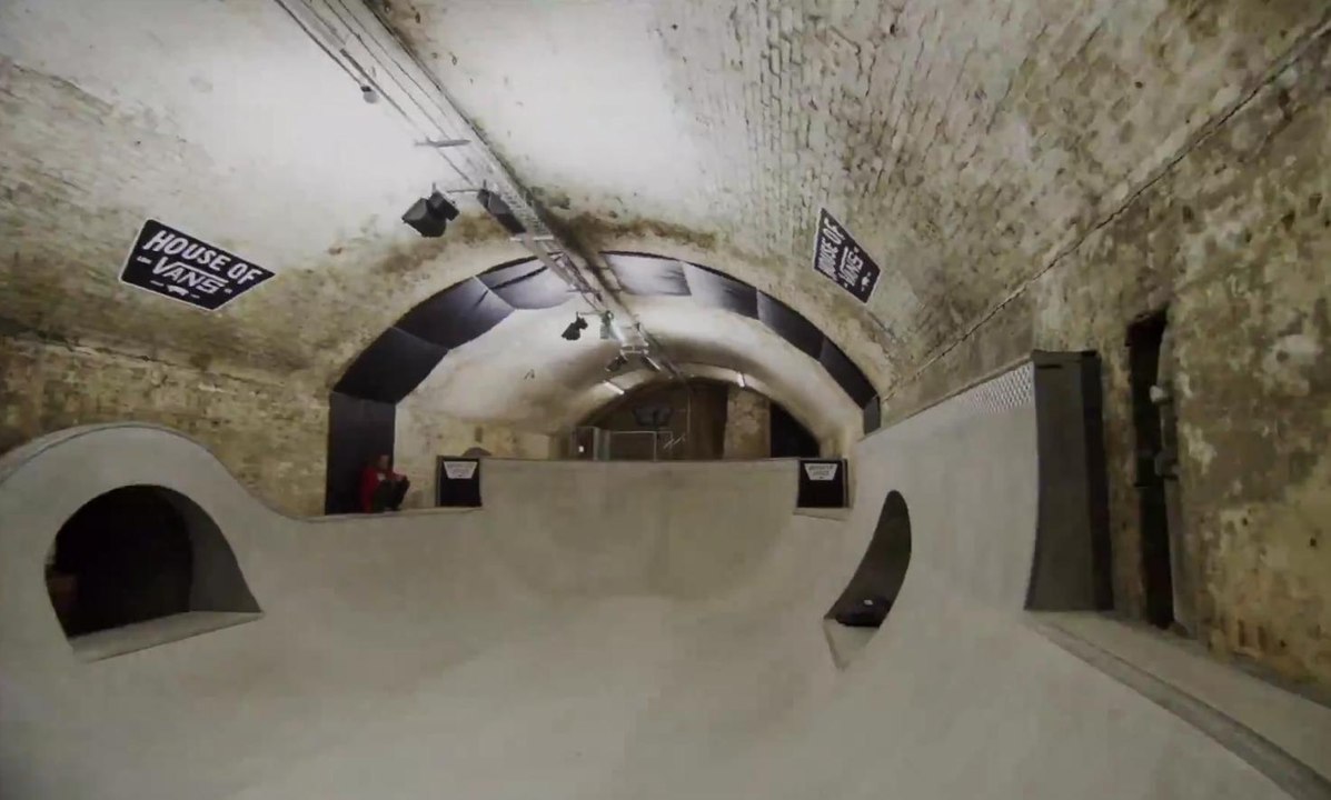 House of top vans skatepark london