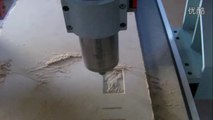 6090A dual heads cnc router machine for MDF 3D relief carving work