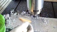 Ball screw drive CNC router for 8mm Aluminium sheet  cutting