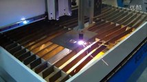 cnc milling and plasma combined machine working video