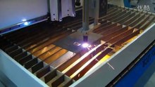 cnc milling and plasma combined machine working video