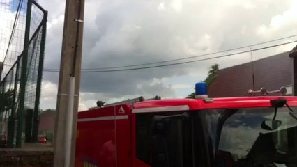 Pipaix: incendie rue des Fourches