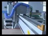 Pneumatic dual heads ATC cnc router machine