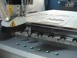 Row style 8 tools magazine auto tool changer cnc router machine