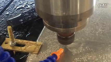 cnc router machine cutting 10mm aluminum