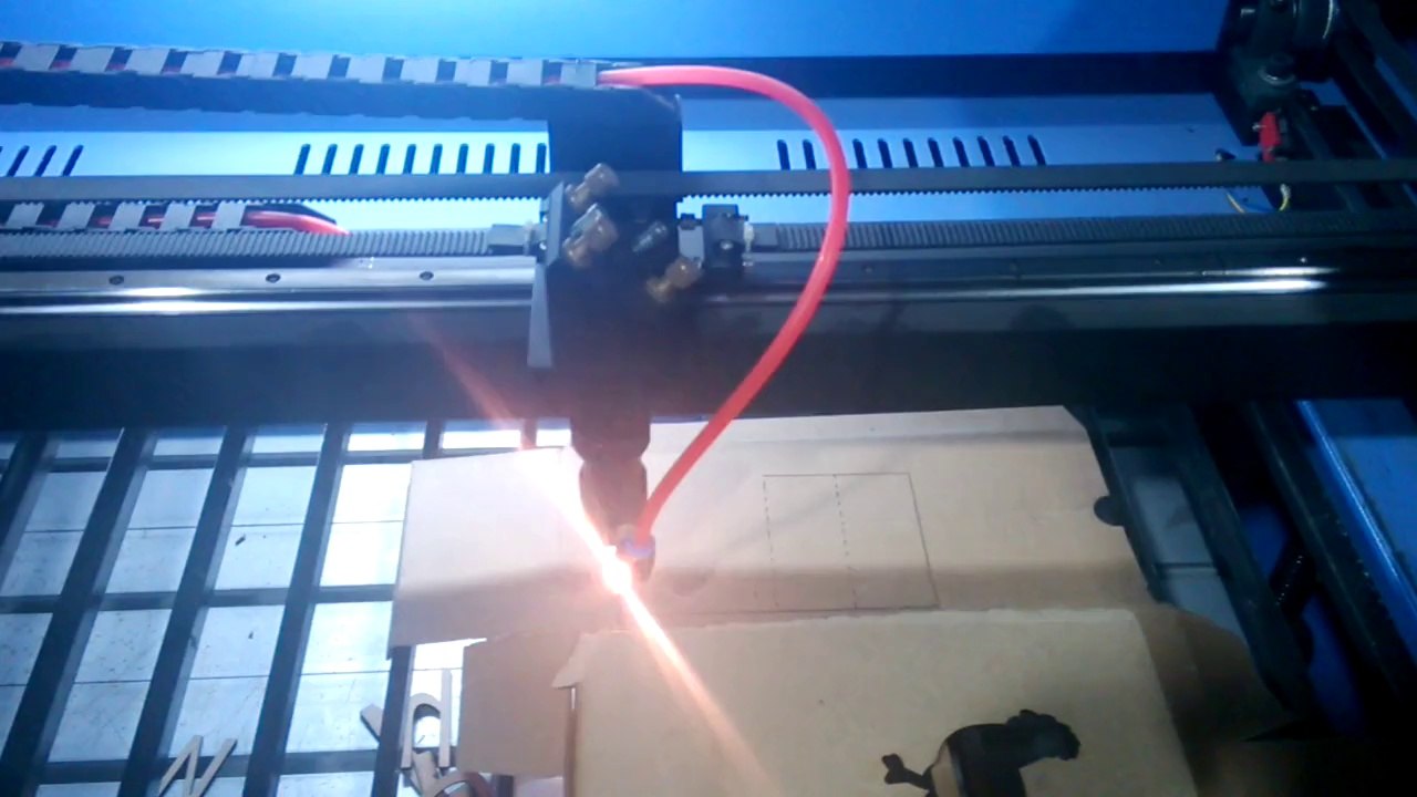 cardboard laser cutting machine/cnc laser cutting machine video
