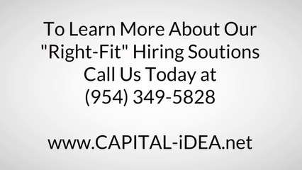 Recruitment Consultant | Executive Search Firms | CAPITAL iDEA