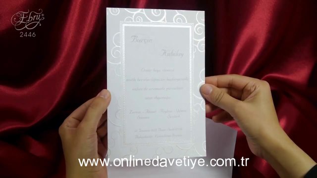 Ebru Davetiye 2446 Montaj - davetiye.com.tr