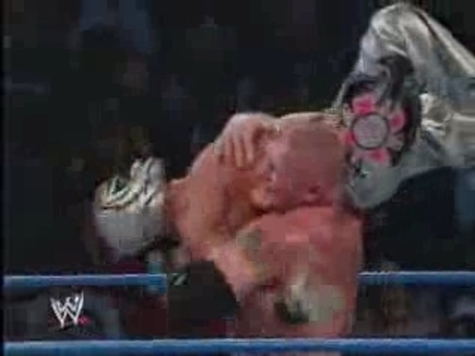 lesnar vs rey misterio vs big show