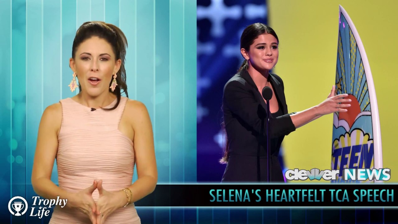 Selena Gomez Emotional Acceptance Speech 2014 Teen Choice Awards - Watch Online