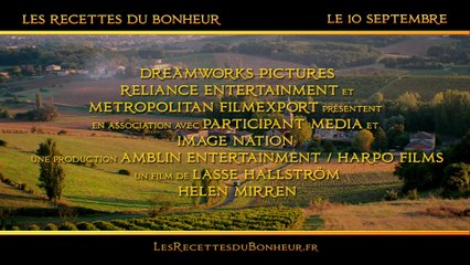 LES RECETTES DU BONHEUR Spot VOST