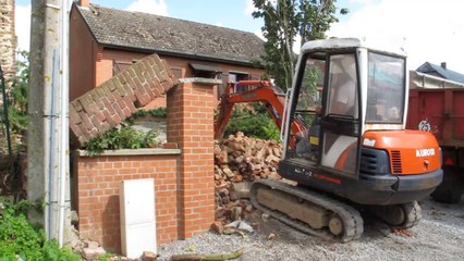 Tornade à Landrecies: on commence à déblayer.