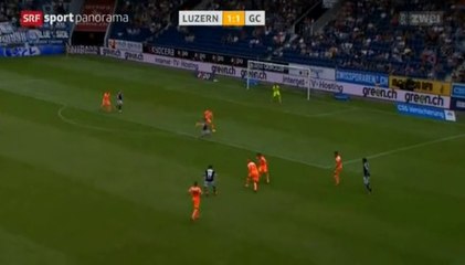 FC Luzern 1- 1  Grasshoppers 10/08/14