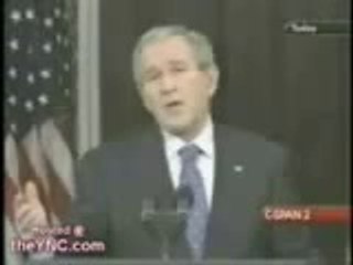 BUSH becomes mute after he insulted al-quran.flv