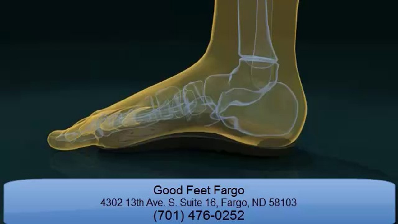 Good Feet Fargo Foot, Back, Knee, Hip Pain Relief with Good Feet Arch Supports