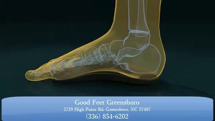Good Feet Greensboro Customers discover Arch Pain Relief from Plantar Fasciitis