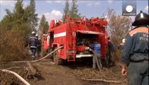 Los incendios cercan la región rusa de Tver