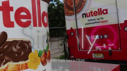 Nutella  #SpreadTheHappy Truck Tour in Miami