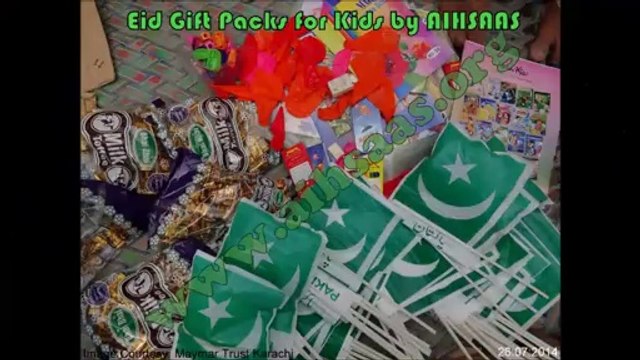 Pakistan Zindabaad Jashan-II by AIHSAAS (Eid Pacakage Distribution in Bannu among Kids displaced from North Waziristan-2014)