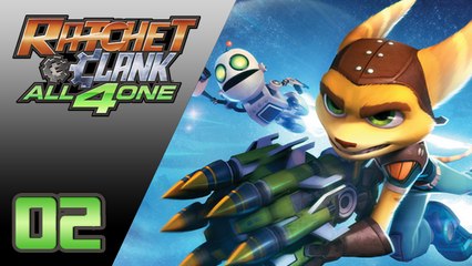 Ratchet & Clank All 4 One : Centre d'entrainement Larbin | 02 - Let's Play FR