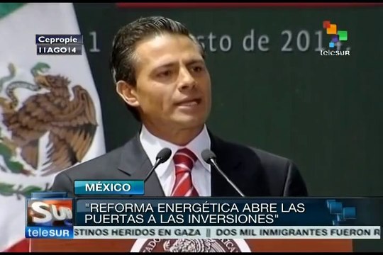 Promulga Peña Nieto leyes secundarias de reforma energética