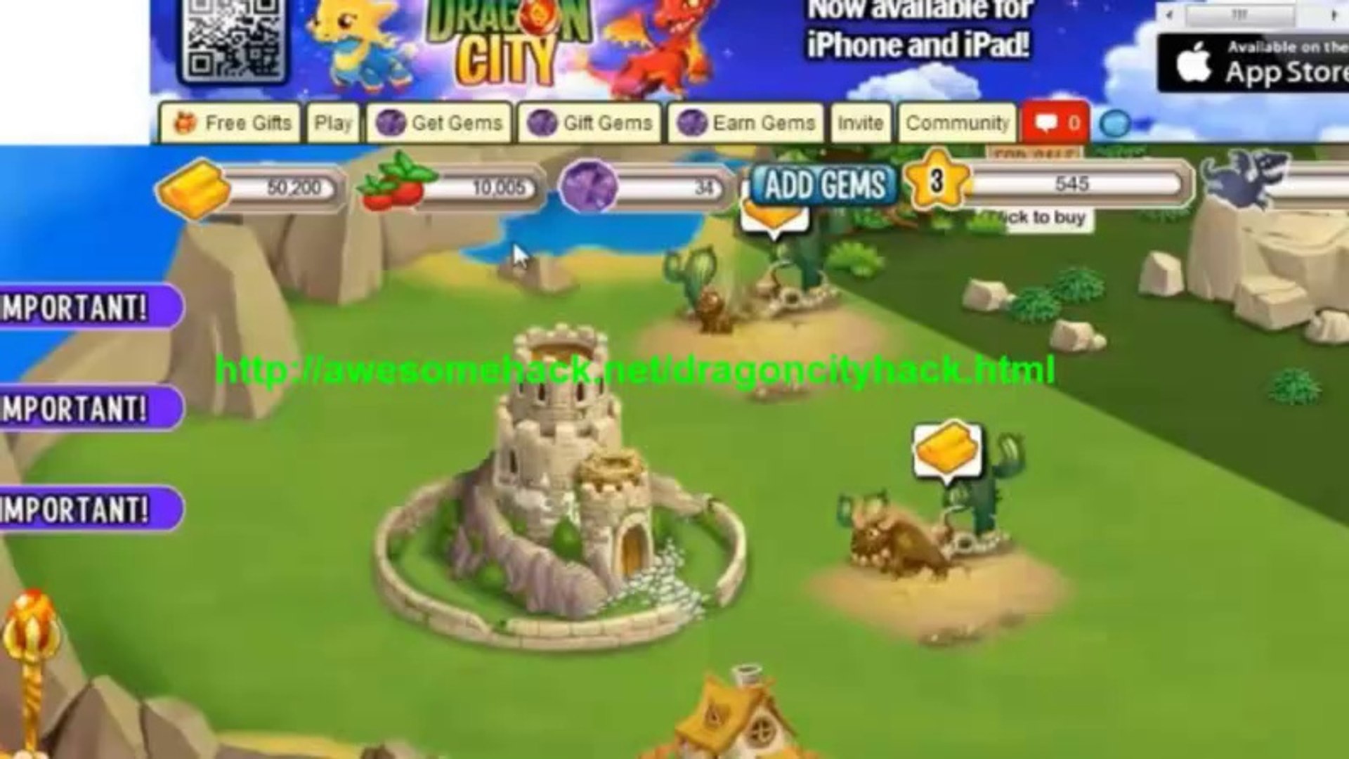 Www.Hackdragon.Info Dragon City Hack Ios And Android Unlimited Free Gems Cheat