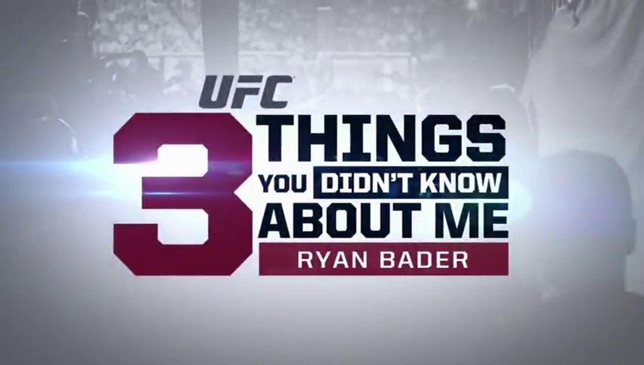Fight Night Bangor: 3 Things with Ryan Bader