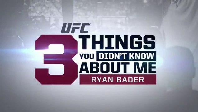 Fight Night Bangor: 3 Things with Ryan Bader