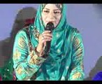 Naat recitation by Pakistani female naat khawan in Raipur