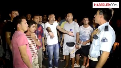 Bodrum'da Esnaftan Yol Kapatma Eylemi