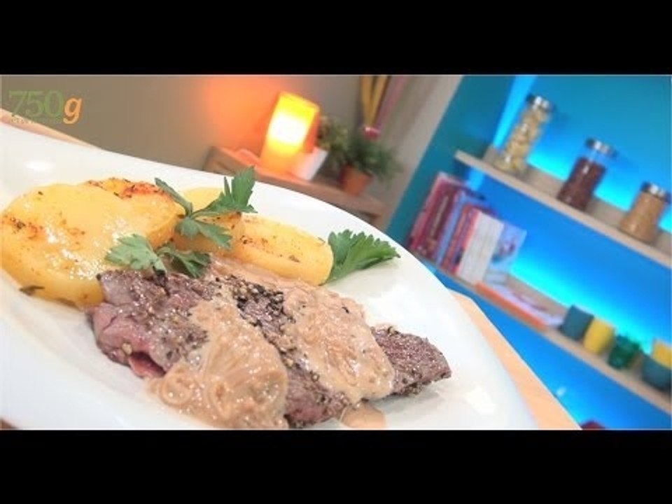 Recette de Steak au poivre - 750 Grammes
