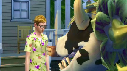 Les Sims 4 - Ned et sa plante vache (VF)