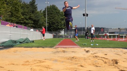 À l'entraînement avec les décathloniens !