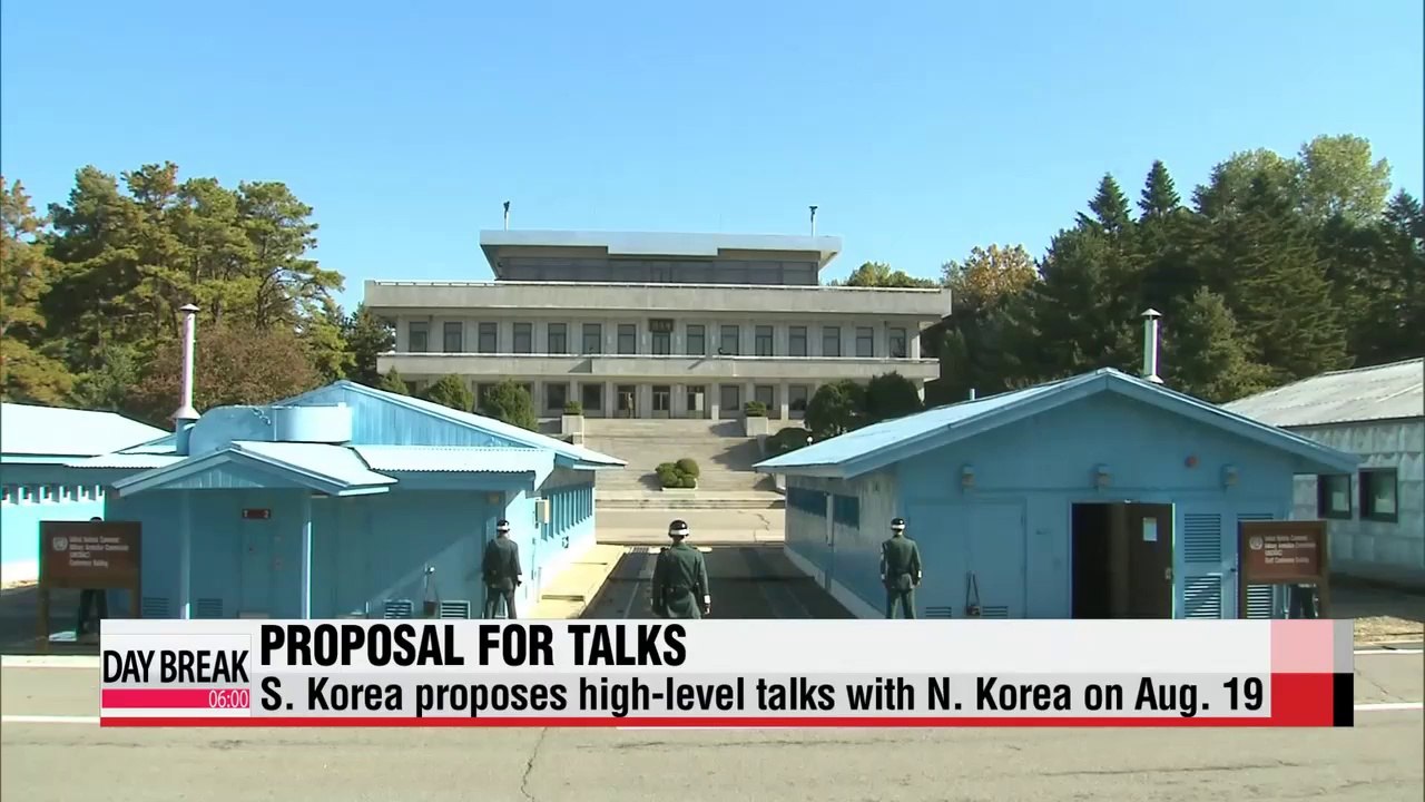 S. Korea proposes high-level talks with N. Korea