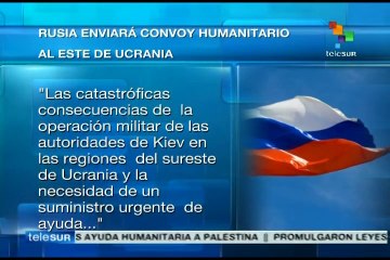 Rusia anuncia envío de un convoy humanitario al sureste de Ucrania