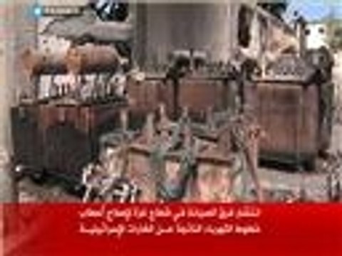 فرق الصيانة بغزة لإصلاح أعطاب خطوط الكهرباء