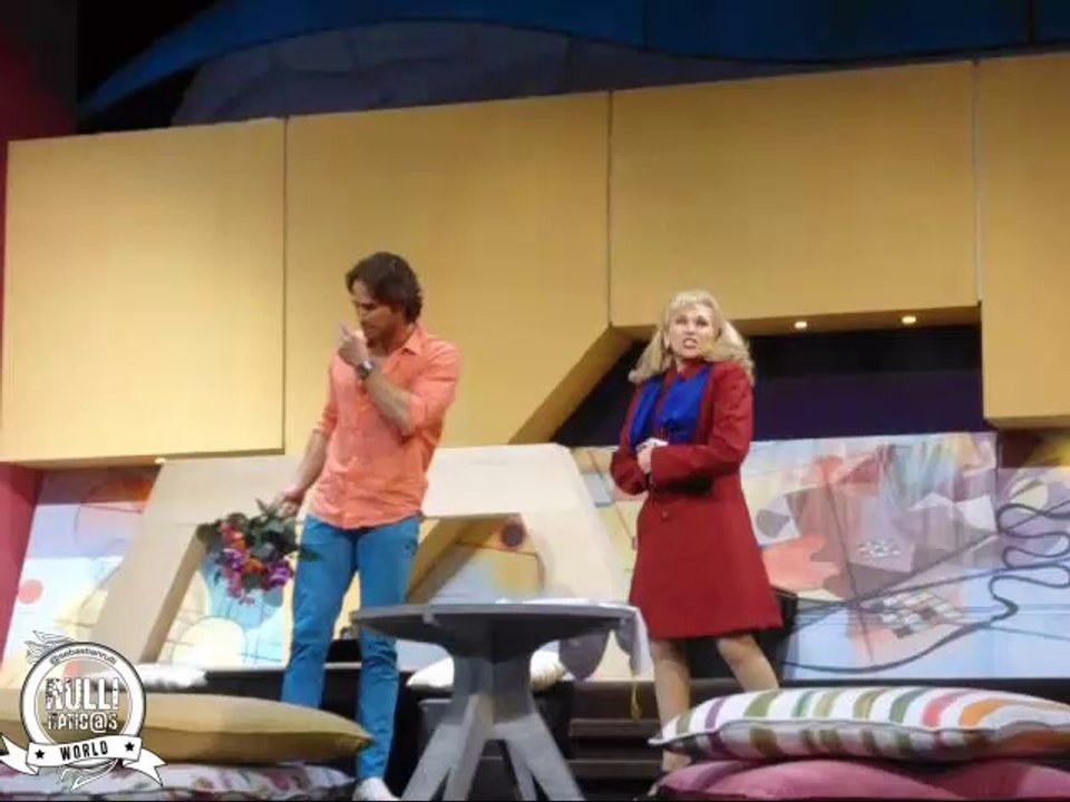 Sebastián Rulli y Aida Pierce escenas #LDDLM en Pachuca