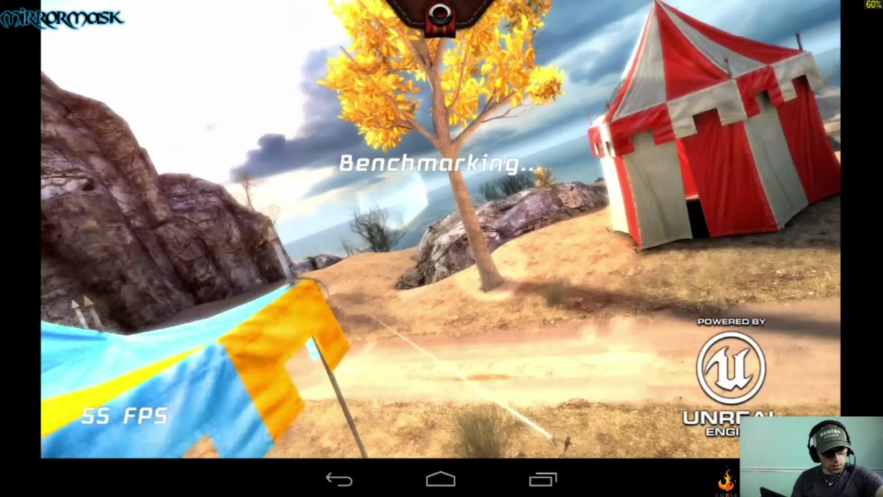 Epic Citadel Nvidia Shield Tablet Benchmark