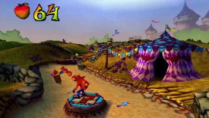 Crash Bandicoot 3 : Warped - Niveau 1 : Toad Village
