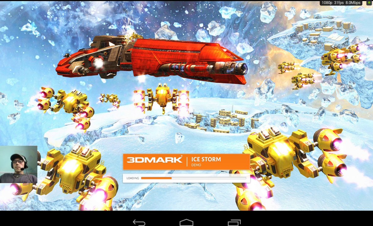 Nvidia Shield Tablet 3DMark test