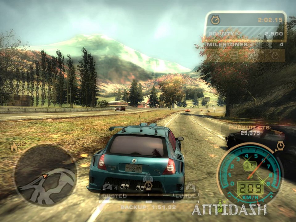 Need for Speed Most Wanted Jusy for Fun Police Chace