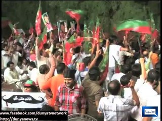 Containers, police can't stop us, army is with people Imran Khan
