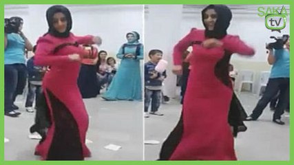 Düğünde Hunharca Dans Eden Abla