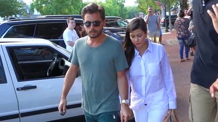Scott Disick y Kourtney Kardashian fueron robados