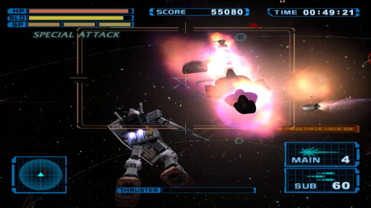 PS2機動戦士ガンダム　めぐりあい宇宙 アムロ編
