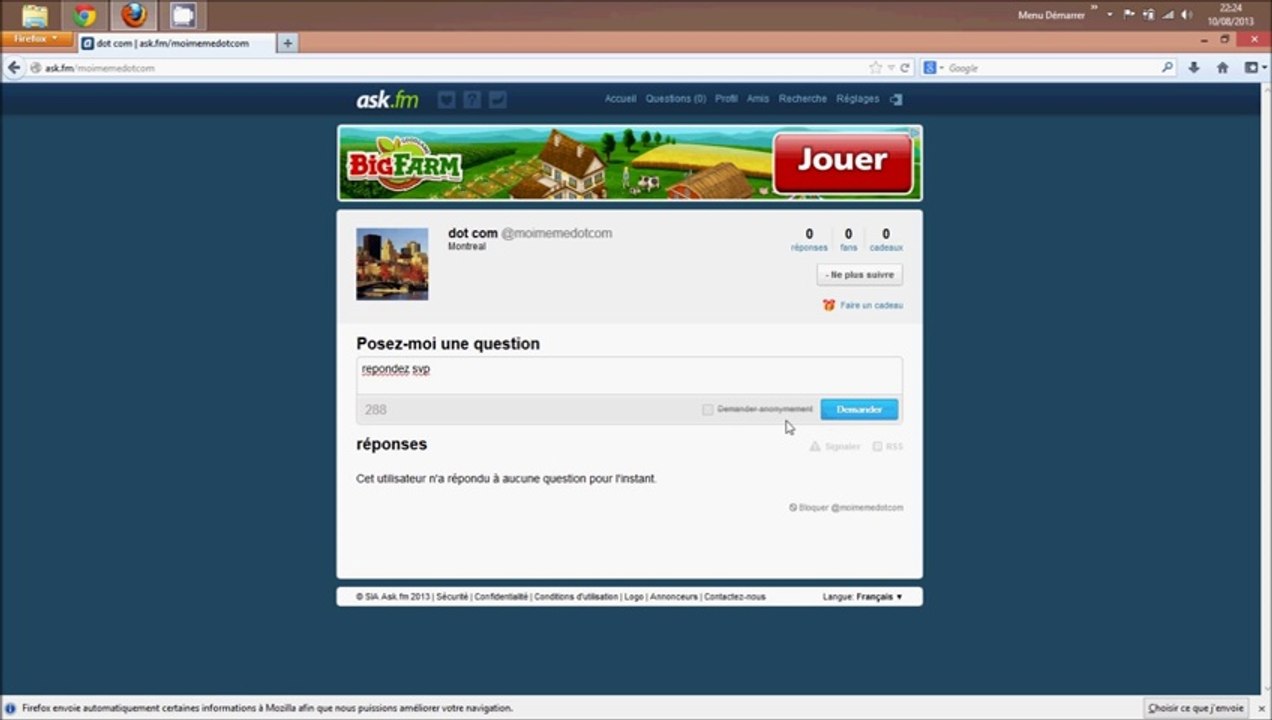 Pirater un compte ask.fm et voir les anonymes sur ask.fm - Août 2014