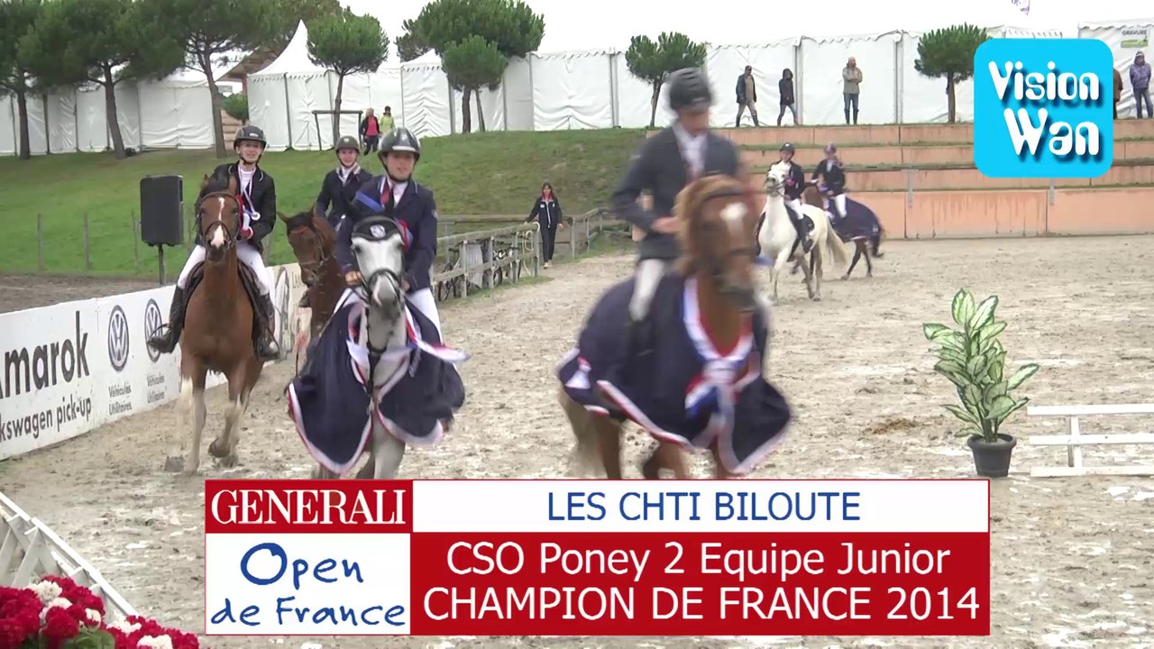 cso poney 2 equipe junior