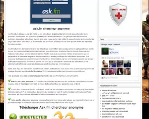 Démasquer les anonymes sur ask.fm - Août 2014
